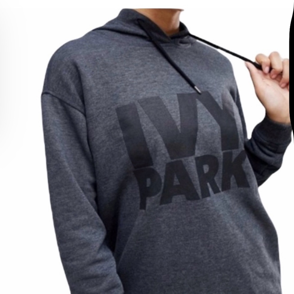 Ivy Park by Beyonce  Grey Hooded sweatshirt size EX Small.